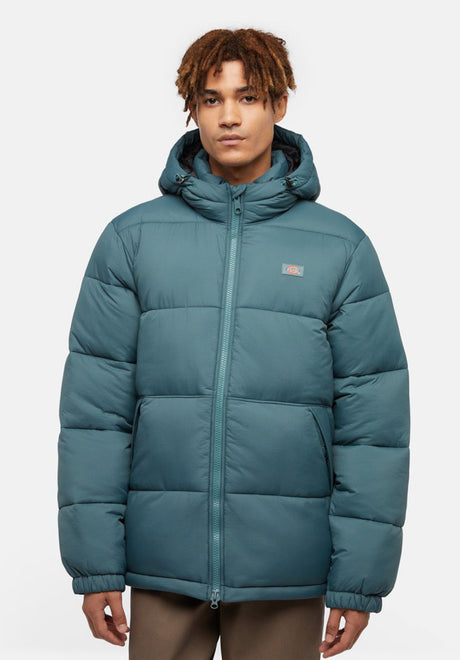 Dickies Waldenburg Hooded Winterjacke lincolngreen – Vorderansicht