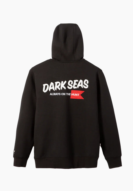 Dark Seas Watson Hoodie black – Vorderansicht