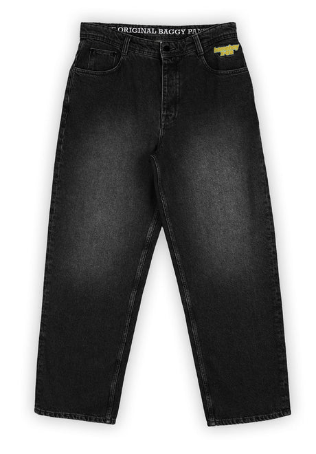 Homeboy X-Tra Baggy Vintage Denim Jeans vintageblack – Vorderansicht