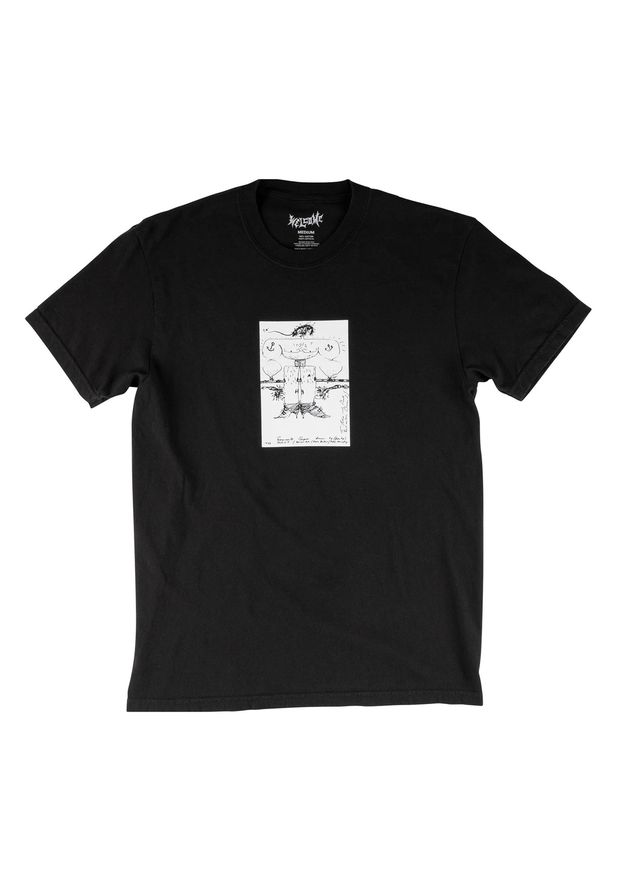 x BAUHAUS Exquisite Corpse Garment Dyed black Vorderansicht