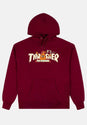 x Toy Machine Vortex maroon Vorderansicht