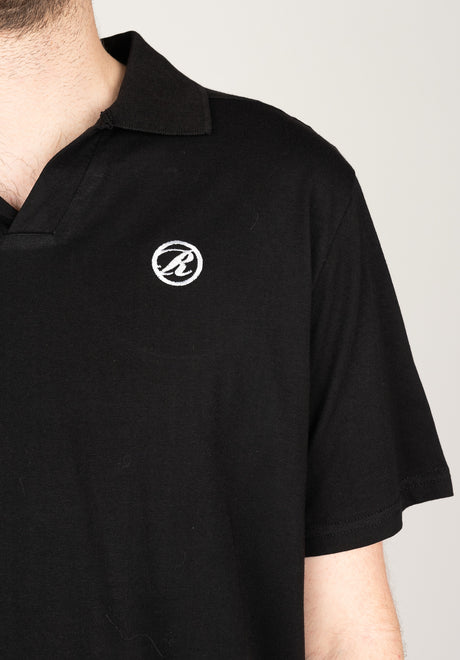 Reell Prime Polo-Shirt deepblack – Ansicht 2