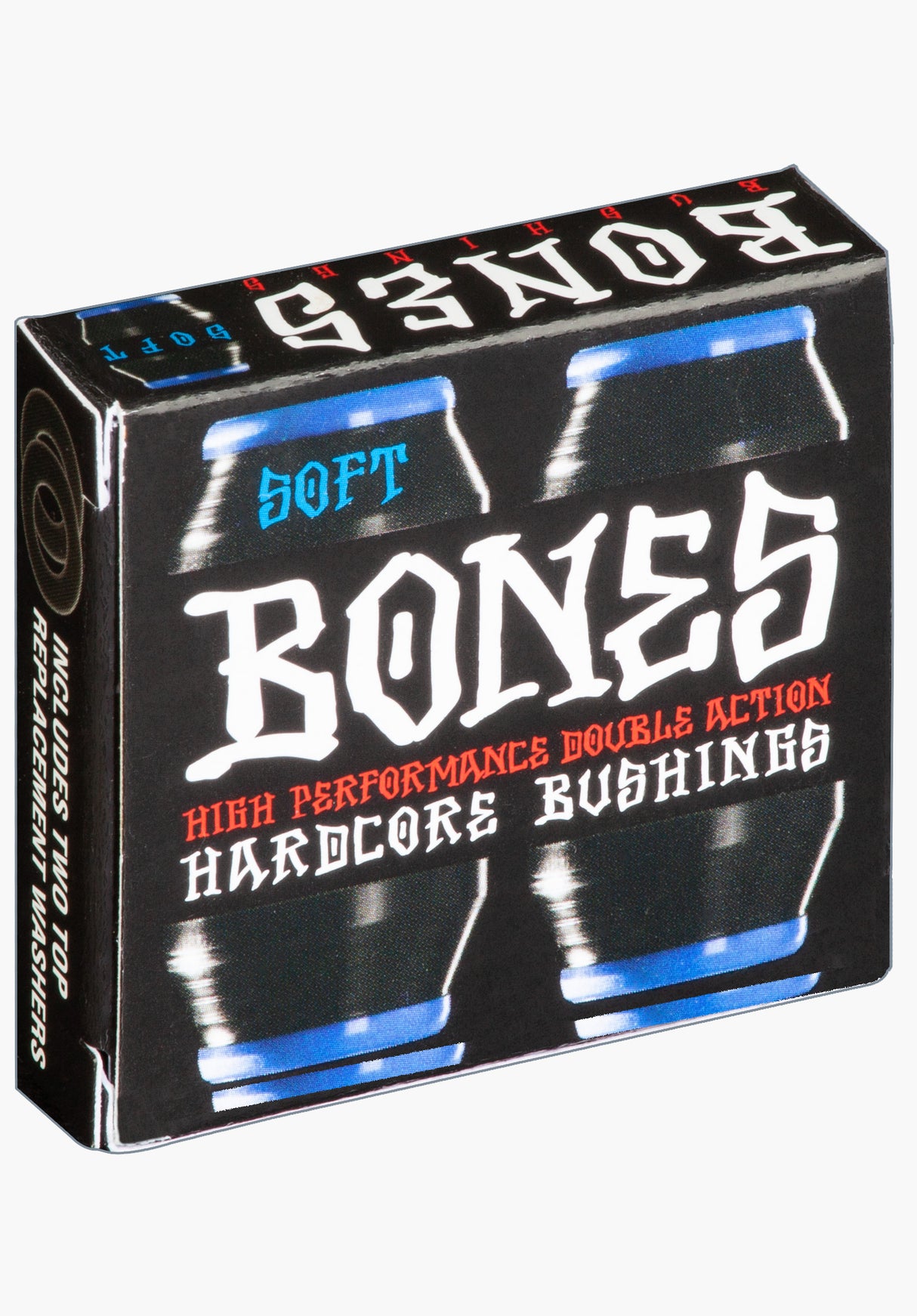 Bushings 81A Hardcore Soft Set Pack inkl. Washer black Vorderansicht