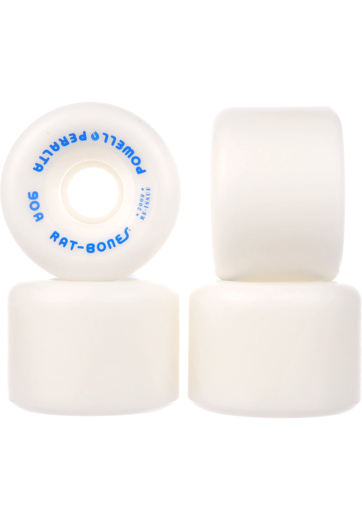 Rat Bones 90A white Rückenansicht