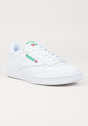 Club C 85 white-green Vorderansicht