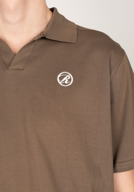 Reell Prime Polo-Shirt shroombrown – Ansicht 2