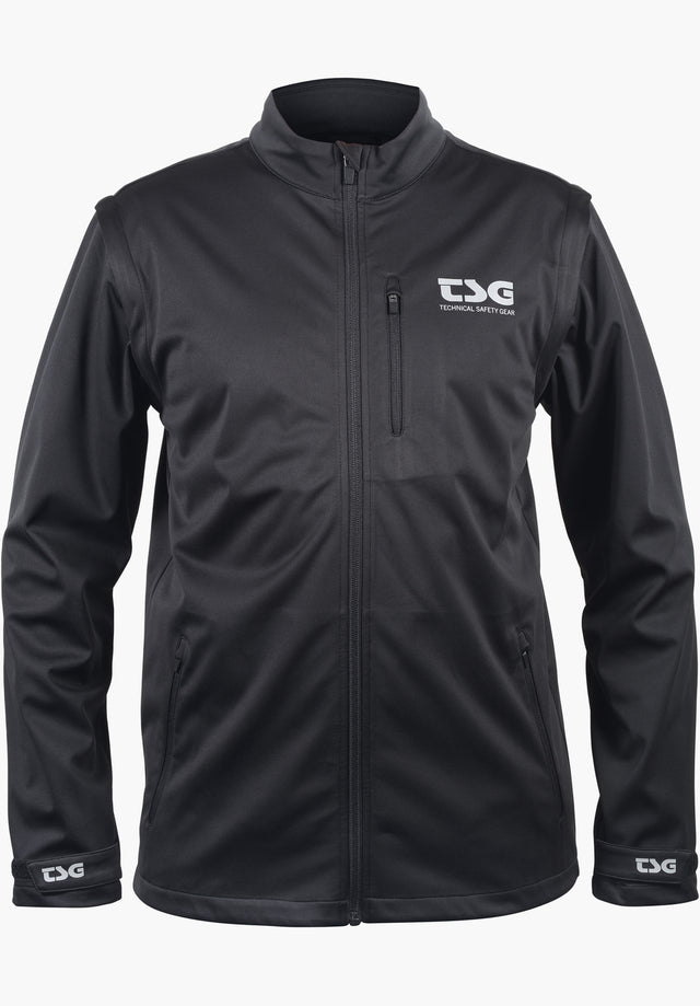 Race Softshell Jacket-Vest black Vorderansicht