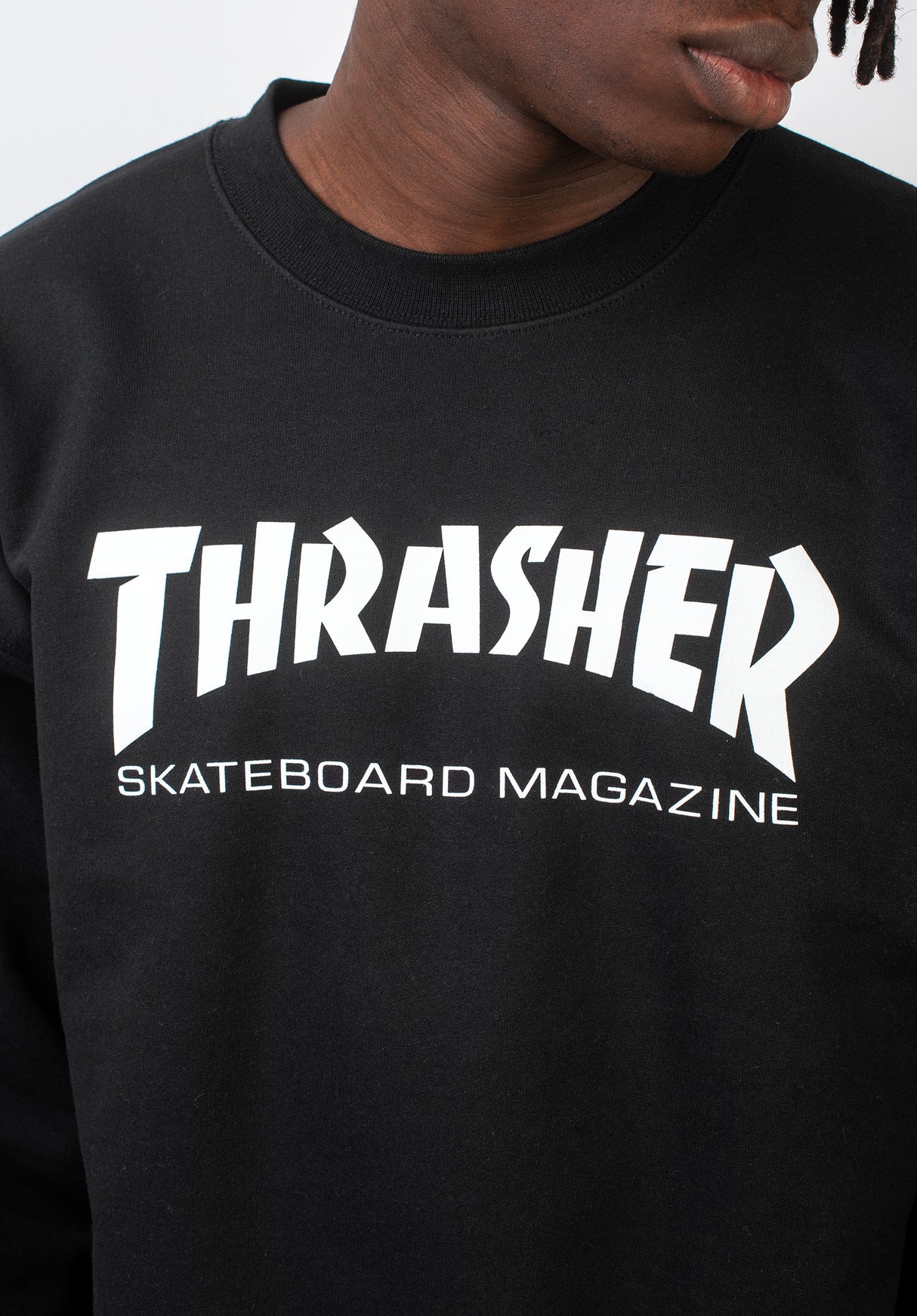 Thrasher Skate-Mag Crewneck Sweatshirt black – Rückenansicht