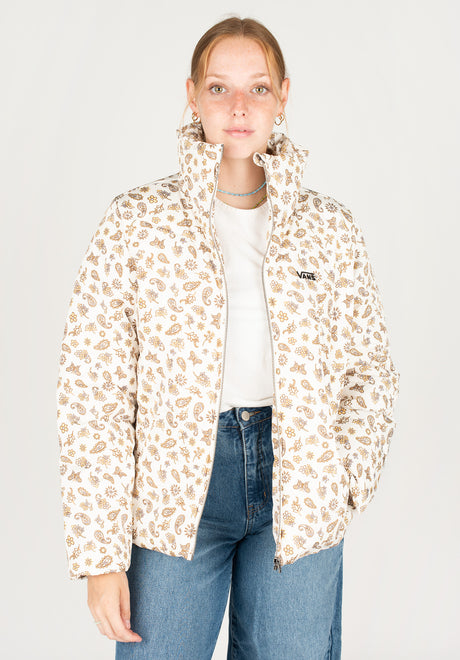 Vans Foundry Print Puff MTE Winterjacke marshmallow-sepia – Ansicht 2