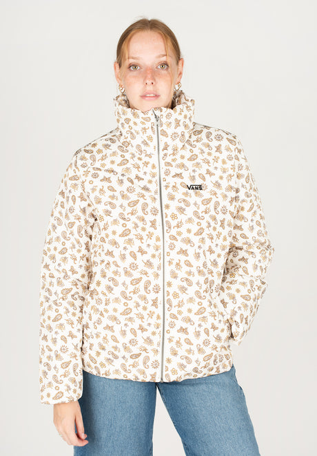 Vans Foundry Print Puff MTE Winterjacke marshmallow-sepia – Ansicht 1